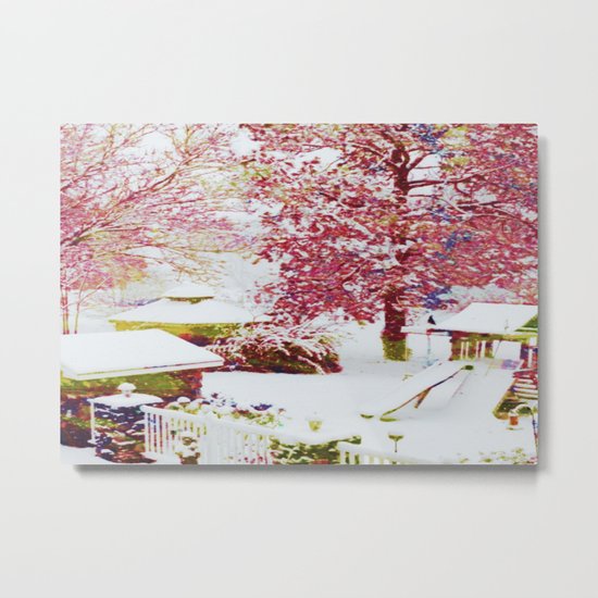 SNOW DAY - 015 Metal Print