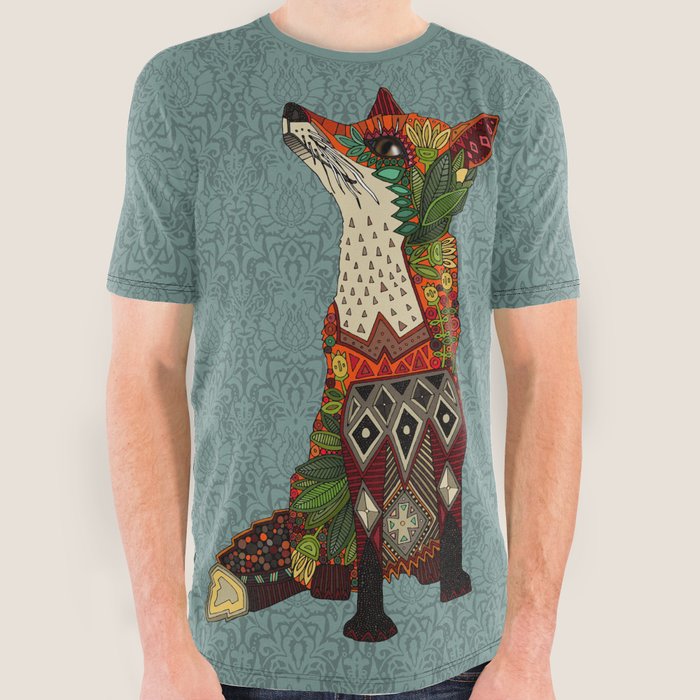 fox graphic tees