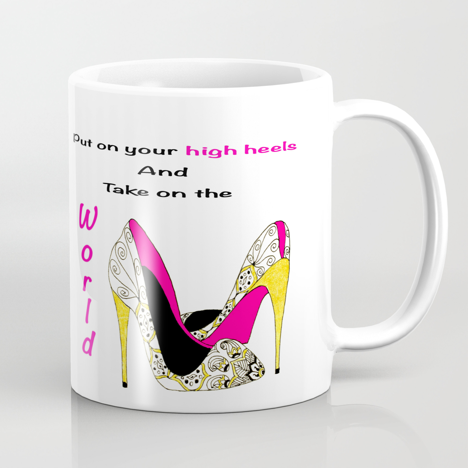 high heel cup