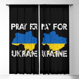 Pray For Ukraine Blackout Curtain