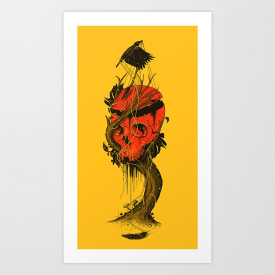 Nameless Hero Art Print