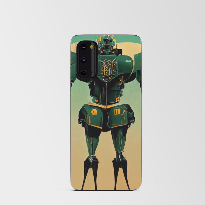 Retro-Futurist Robot Android Card Case