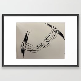 Chains Framed Art Print