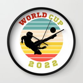 world cup 2022 Wall Clock