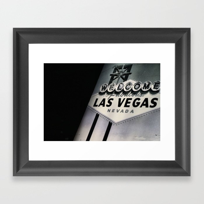 High in Las Vegas Framed Art Print