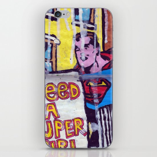 I Need a Supergirl iPhone Skin