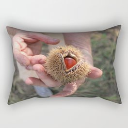 Fresh Chestnut Rectangular Pillow