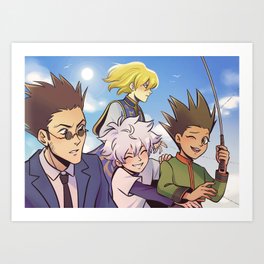 Hunter X Hunter Art Prints For Any Decor Style Society6