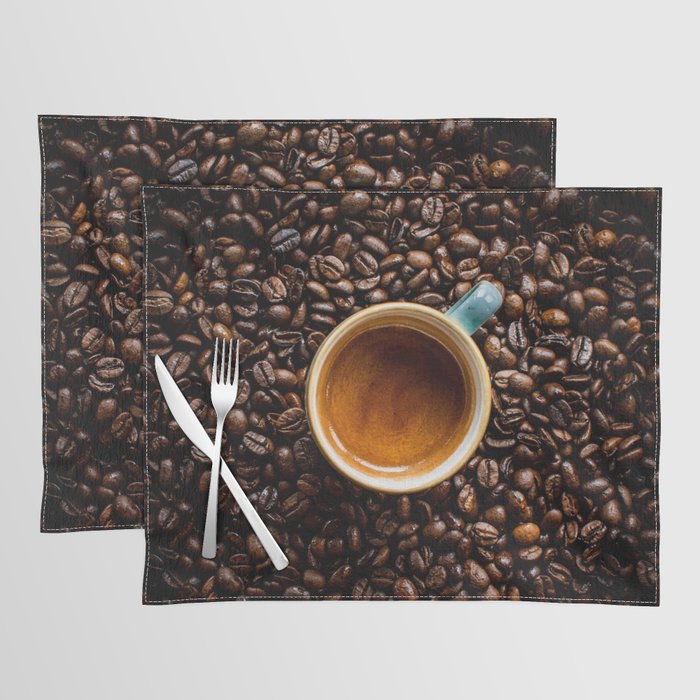 Espresso & Coffee Beans Placemat