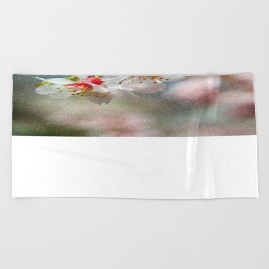 flower Beach Towel