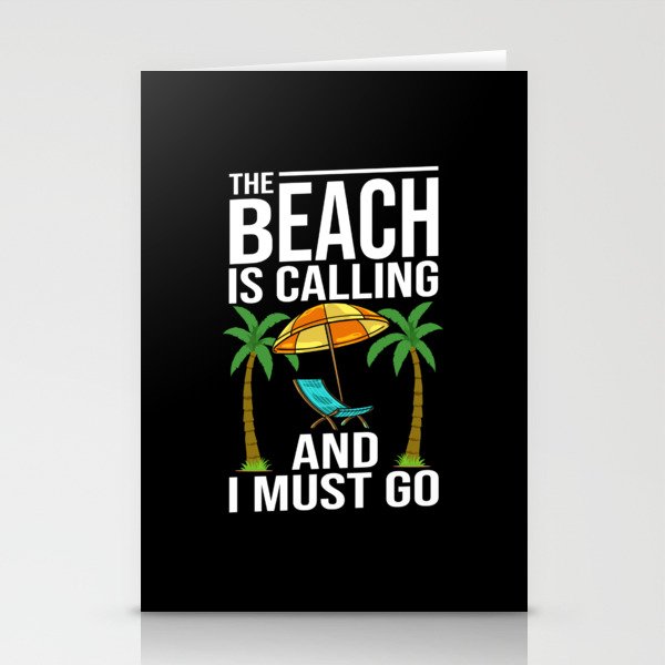 Retirement Beach Retired Summer Waves Party Stationery Cards