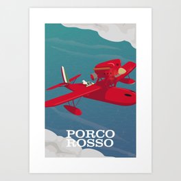 Porco Rosso - Alternative Movie Poster Art Print