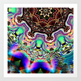 Trippy Art Art Prints Society6
