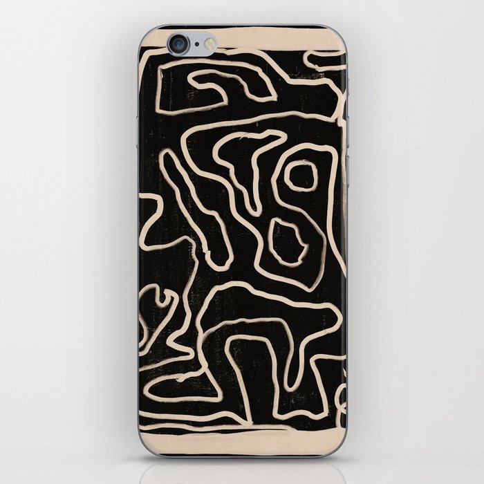 Abstract line art 160 iPhone Skin