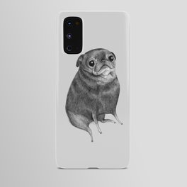Sweet Black Pug Android Case