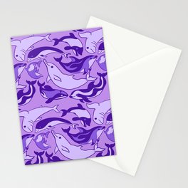 some southern dolphins Stationery Card