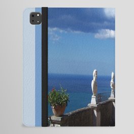 Blue Amalfi Coast Italy,Villa Cimbrone,Sorrento,Ravello,mediterranean, iPad Folio Case