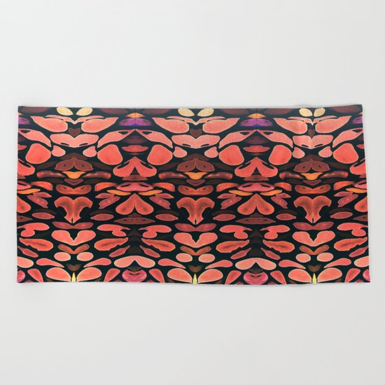 Fall Autumn Nights Are on The Way September Birthdays, Virgo Beach Towel