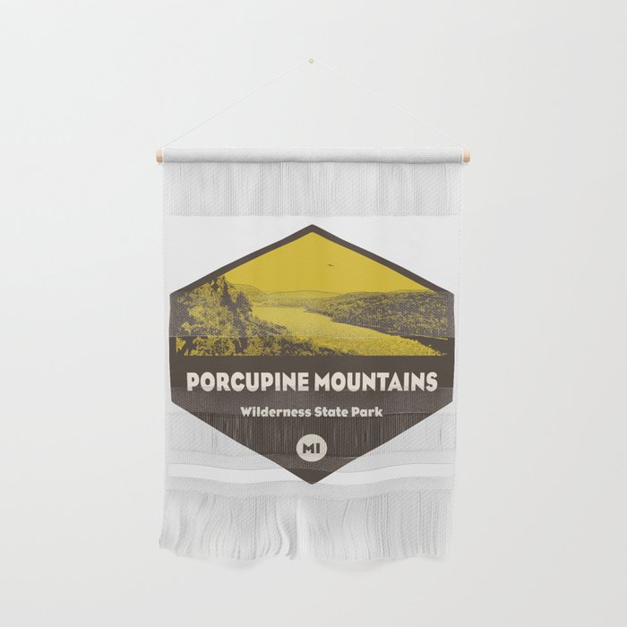 Porcupine Mountains Wilderness State Park Michigan Wall Hanging