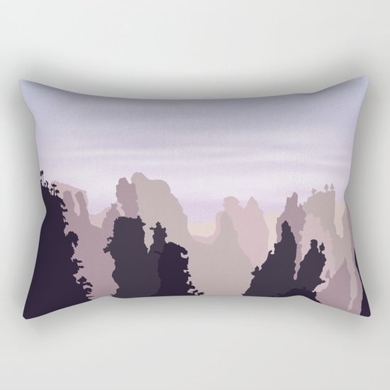 Colorful Nature Rectangular Pillow