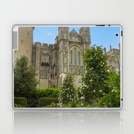 Great Britain Photography - Beautiful Garden Outside The Arundel Castle Laptop Skin