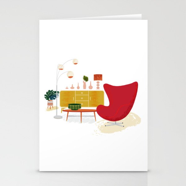 My Living Room Stationery Cards