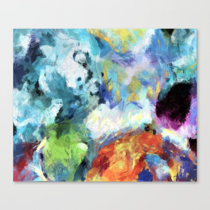The Collection Of Colour 1 Canvas Print