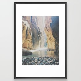 Zion National Park "The Narrows" Framed Art Print