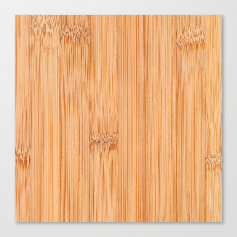 Cool Elegant Light Brown Bamboo Wood Print Canvas Print By Pldesign Society6