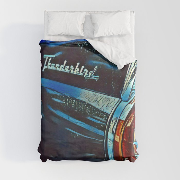 Thunderbird Taillight 2 Duvet Cover