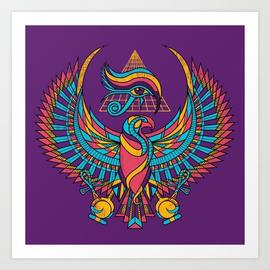 Eye of Horus Art Print