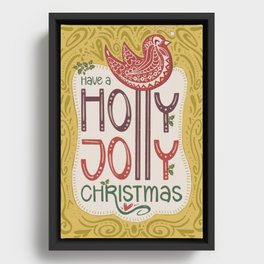 Have a Holly Jolly Christmas Framed Canvas