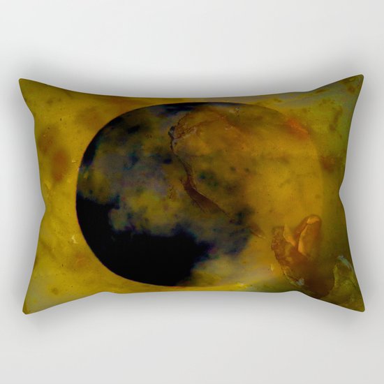 Abstract Moon Rectangular Pillow