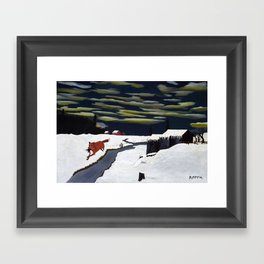 The Getaway, 1939 by Horace Pippin Framed Art Print