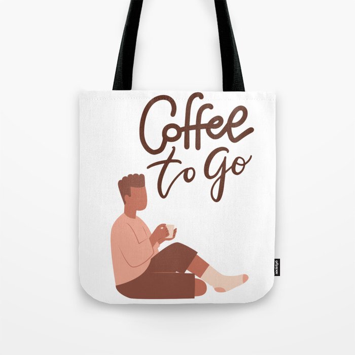 Coffee to go Tote Bag