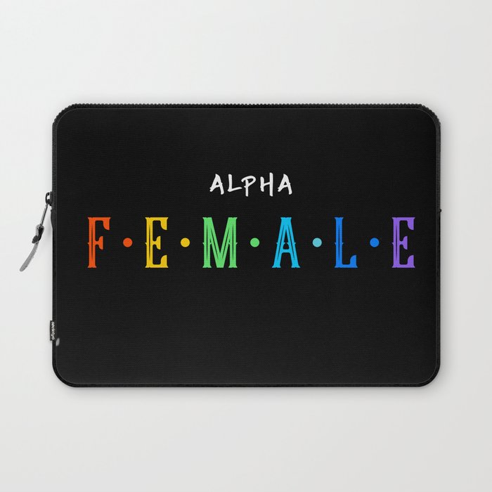 ALPHA FEMALE Laptop Sleeve