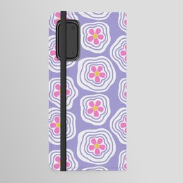 Y2K Flower Power // Lavender Android Wallet Case