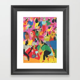 Life is a Party Framed Art Print