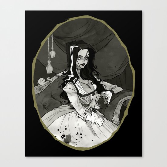 Bride of the Monster Canvas Print