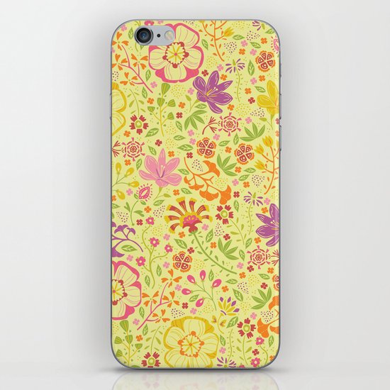 Oriental Blooms iPhone & iPod Skin