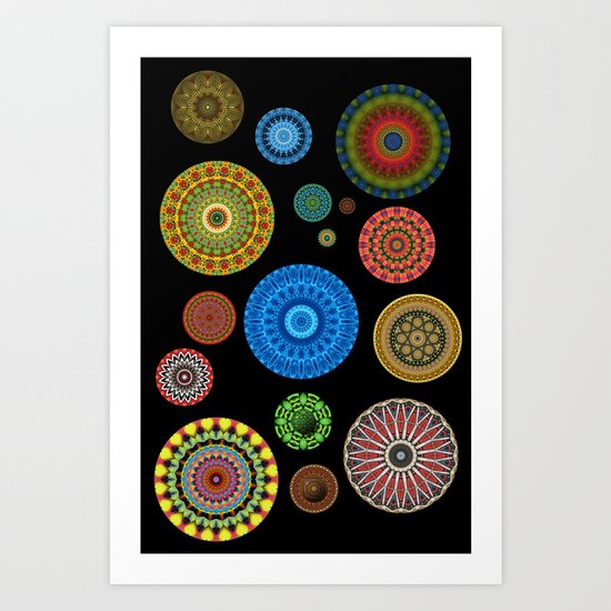 Mandala Lover Art Print