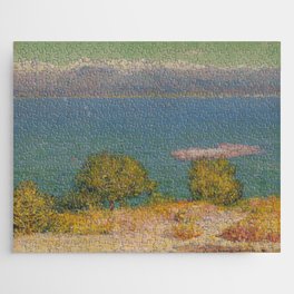 John Peter Russell - Landscape, Antibes (The Bay of Nice) Jigsaw Puzzle