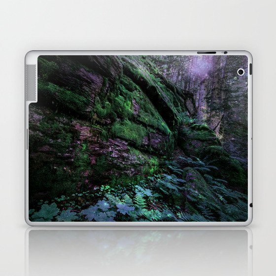 Enchanted Forest Wall (Where the Fairies Dwell) Laptop & iPad Skin