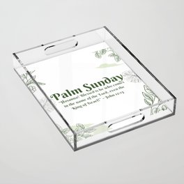  Palm Sunday Acrylic Tray