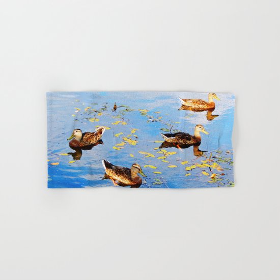 Ducks on a Pond Hand & Bath Towel