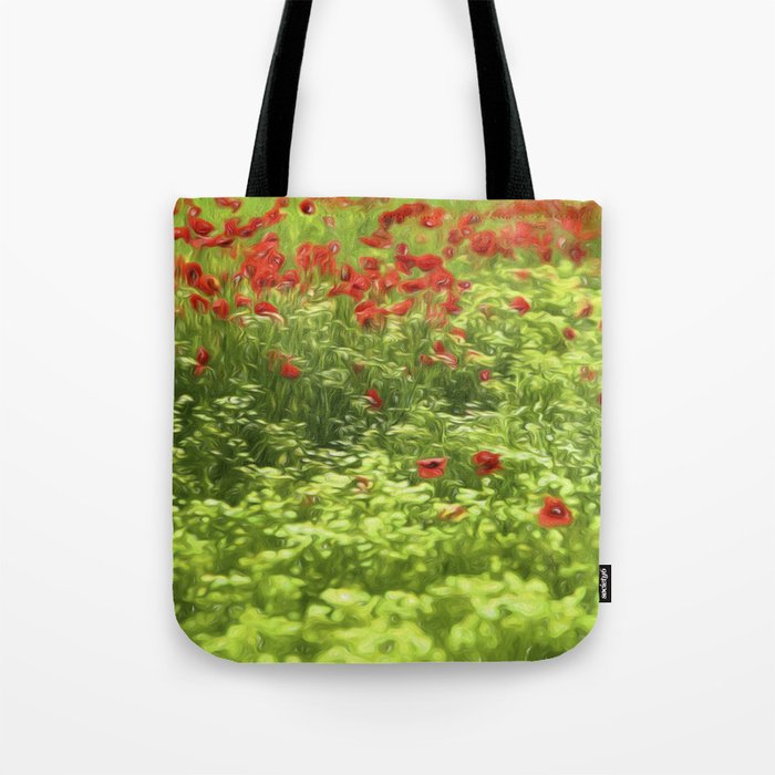 Poppyflower V Tote Bag