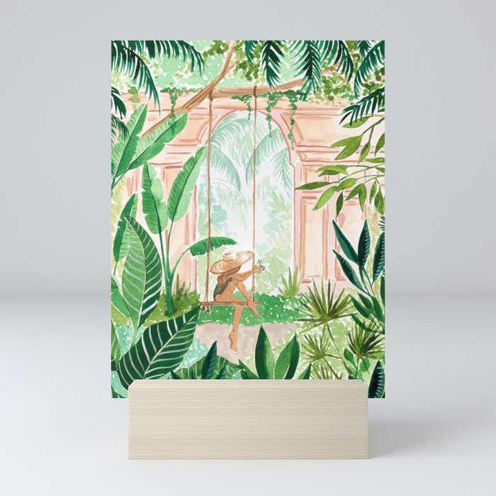 Jungle Swing Mini Art Print