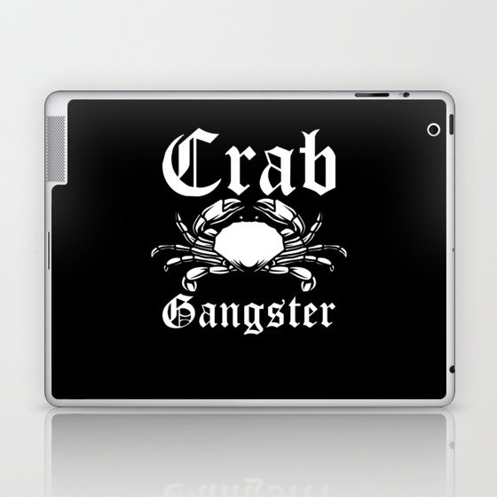 Crab Gangster Laptop & iPad Skin