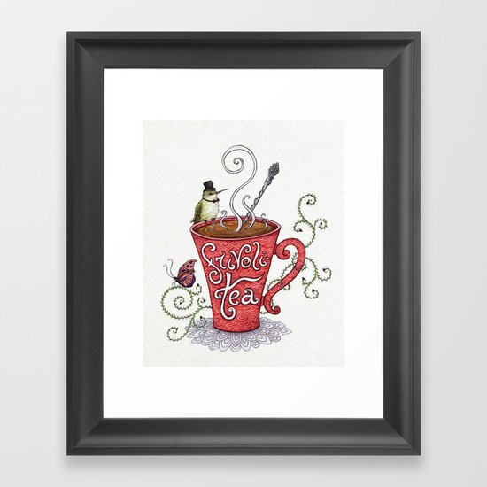 Frivoli-Tea Framed Art Print