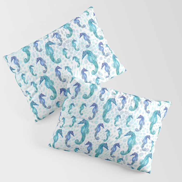 Seahorse Squad Pillow Sham